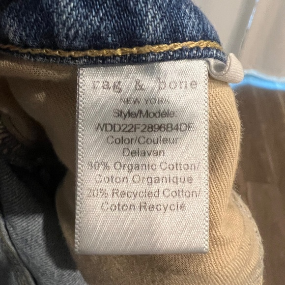 Rag and Bone Nina High-Rise Ankle Cigarette Jeans - Picture 7 of 10